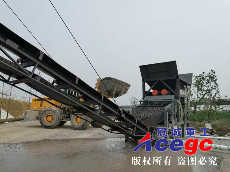 振動篩洗砂機械生產線 振動篩洗砂機械生產線