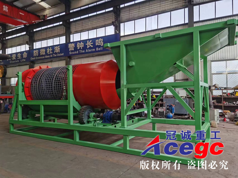 固定式滾筒篩洗砂機 固定式滾筒篩洗砂機